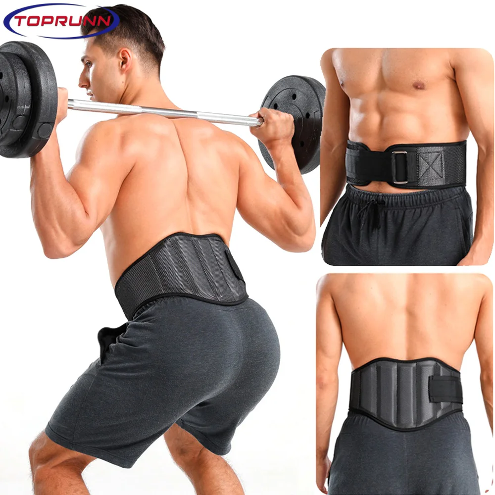 

TopRunn Back Brace for Lower Back Pain Relief - Men Women Back Support Belt for Heavy Lifting Sciatica Scoliosis Herniated Disc