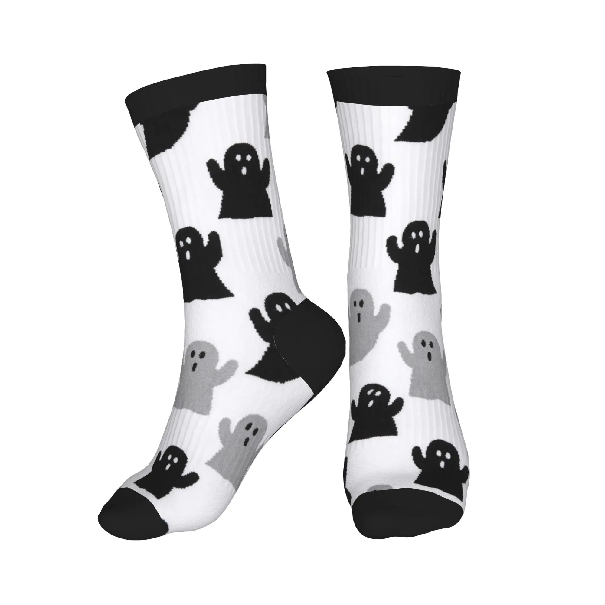Pastel Goth Halloween Color Block Socks  Printed Stretch Moisture Wicking Workout Outdoor Daily Wear Keepsake