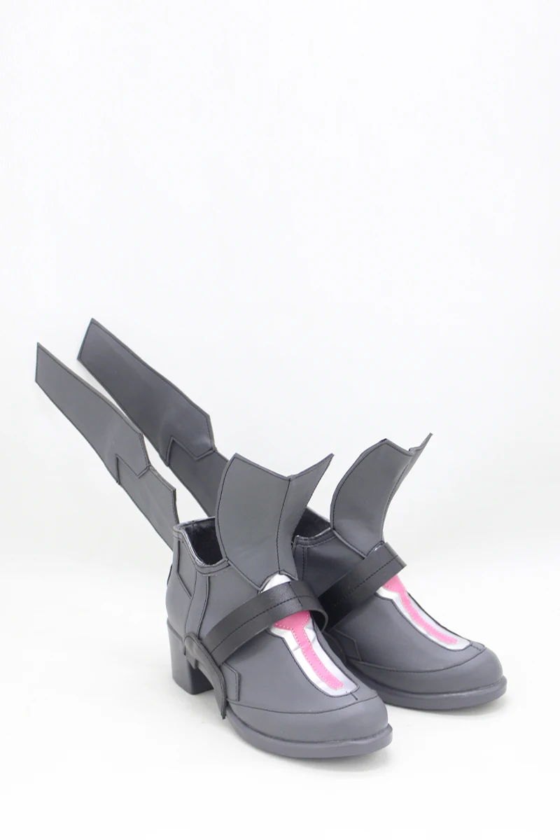 Game Pretty Derby Mihono Bourbon Cosplay Shoes Halloween Carnival Boots Cosplay Prop PU Leather Shoes Custom Made