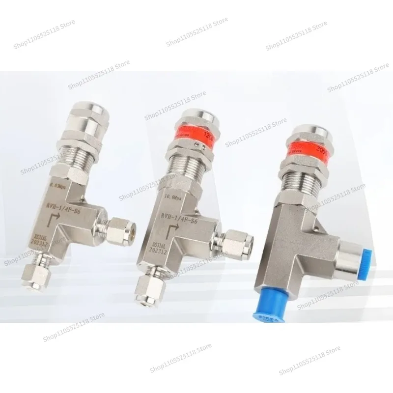 For Pressure Relief Valve 316L Stainless Steel, Double Sleeve Connection, Micro-opening Unloading Valve