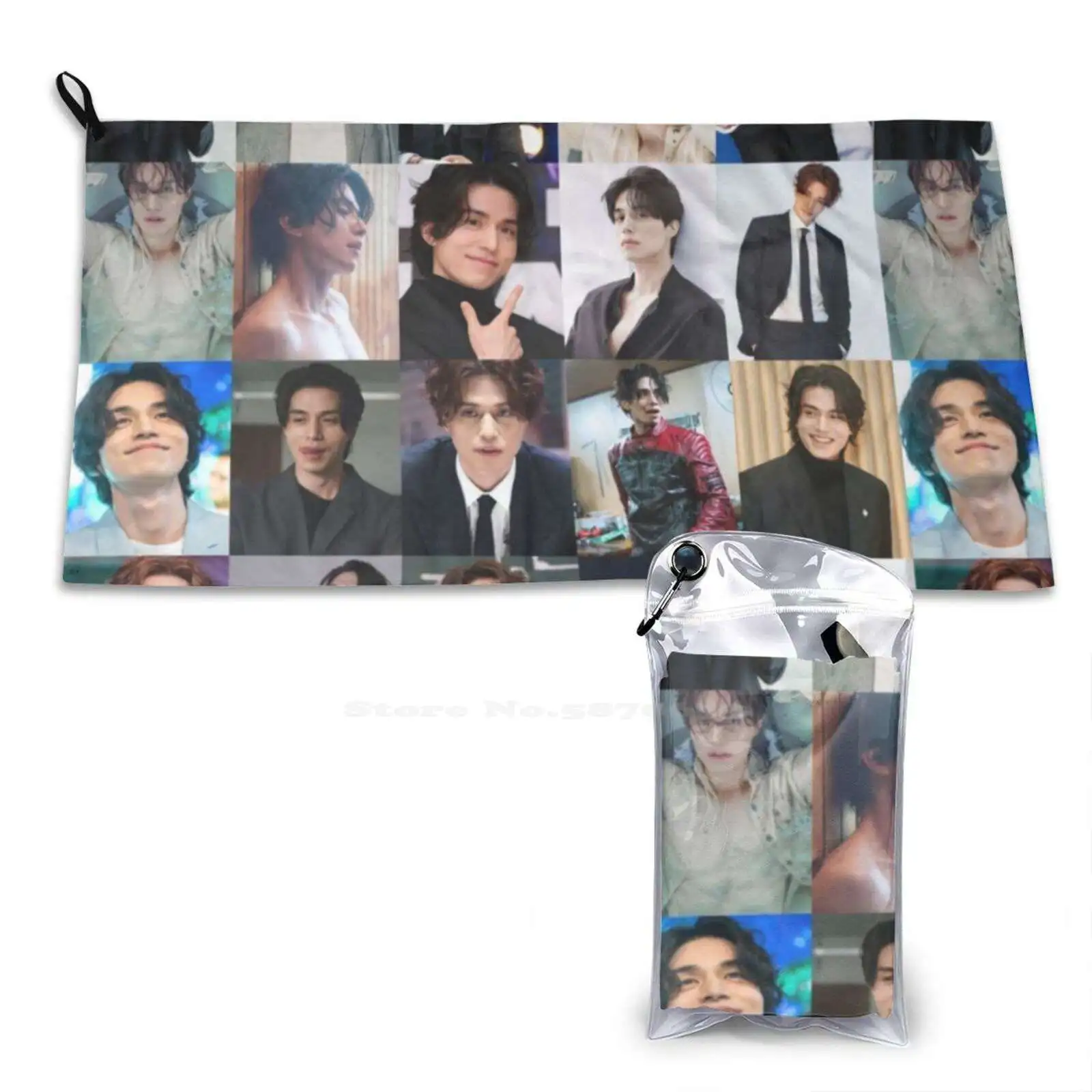 Lee Dong Wook Soft Towel Quick Dry Sport Beach Towel Lee Dong Wook Collage K Actor K Drama Korean Actor Korean Drama Kpop