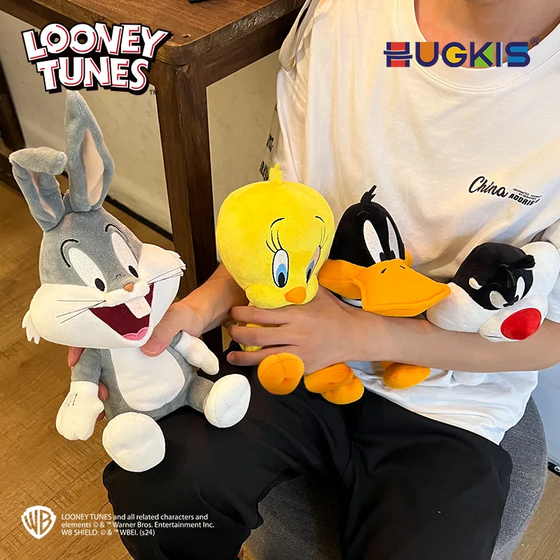 20-42cm Klassische Looney Tunes Bugs Bunny Cartoon Plüschtiere Tweety Q Serie Lola Bunny Daffy Cartoon-Spielzeug Kindergeschenk – Detail 2