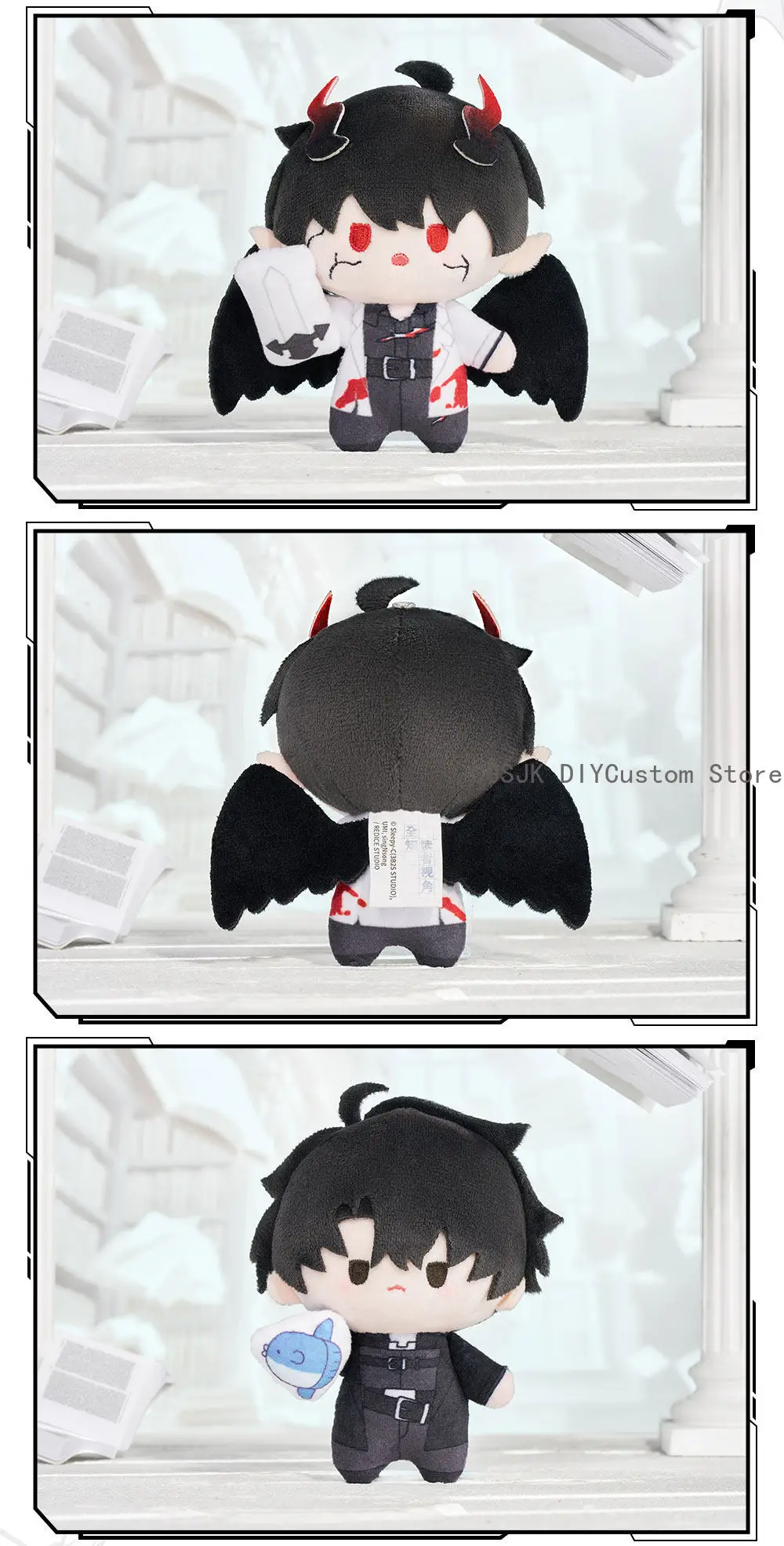 Novel Omniscient Reader's Viewpoint Kim Dokja Yoo Jonghyuk Han Sooyoung 10cm Mini Plush Doll Stuffed Plushie Pendant Anime Gift view 4