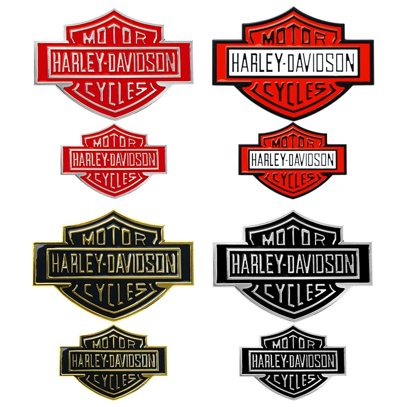 New Harley Metal Decorative Logo Motorcycle Personalized Modified Car Sticker 3D Stereo Car Sticker Badge Accessories