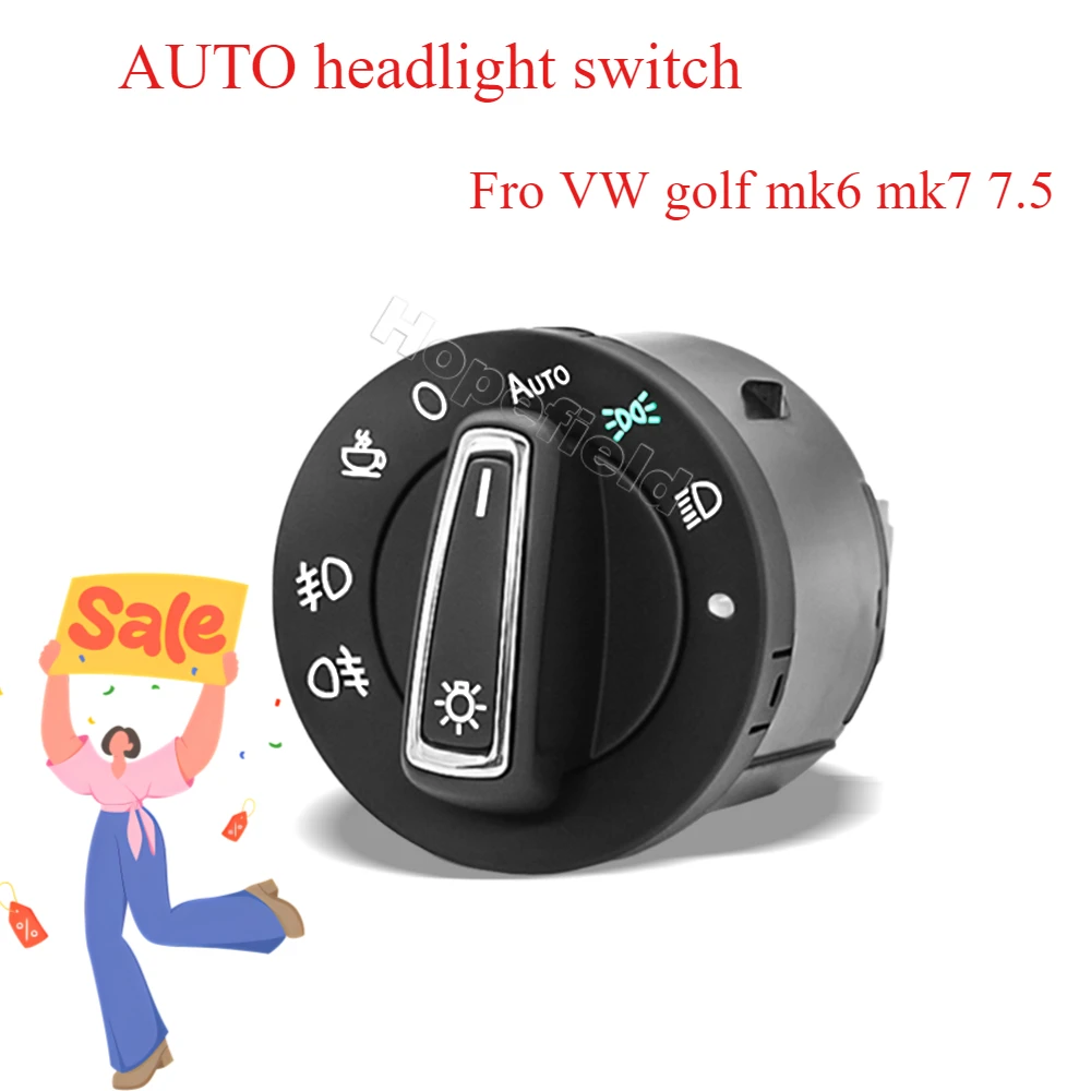 LED AUTO headlight switch coming leaving home button control module for SKODA Superb 2016 2018  Octavia 2015 2021 accessories