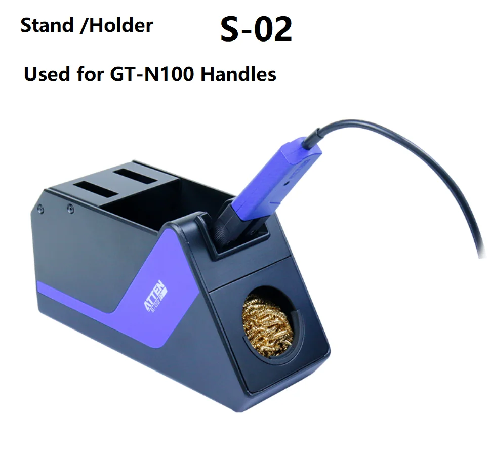 For ATTEN GT-6200 Dual Channel Soldering Station Original S-01 and S-02 iron Stand and Holders