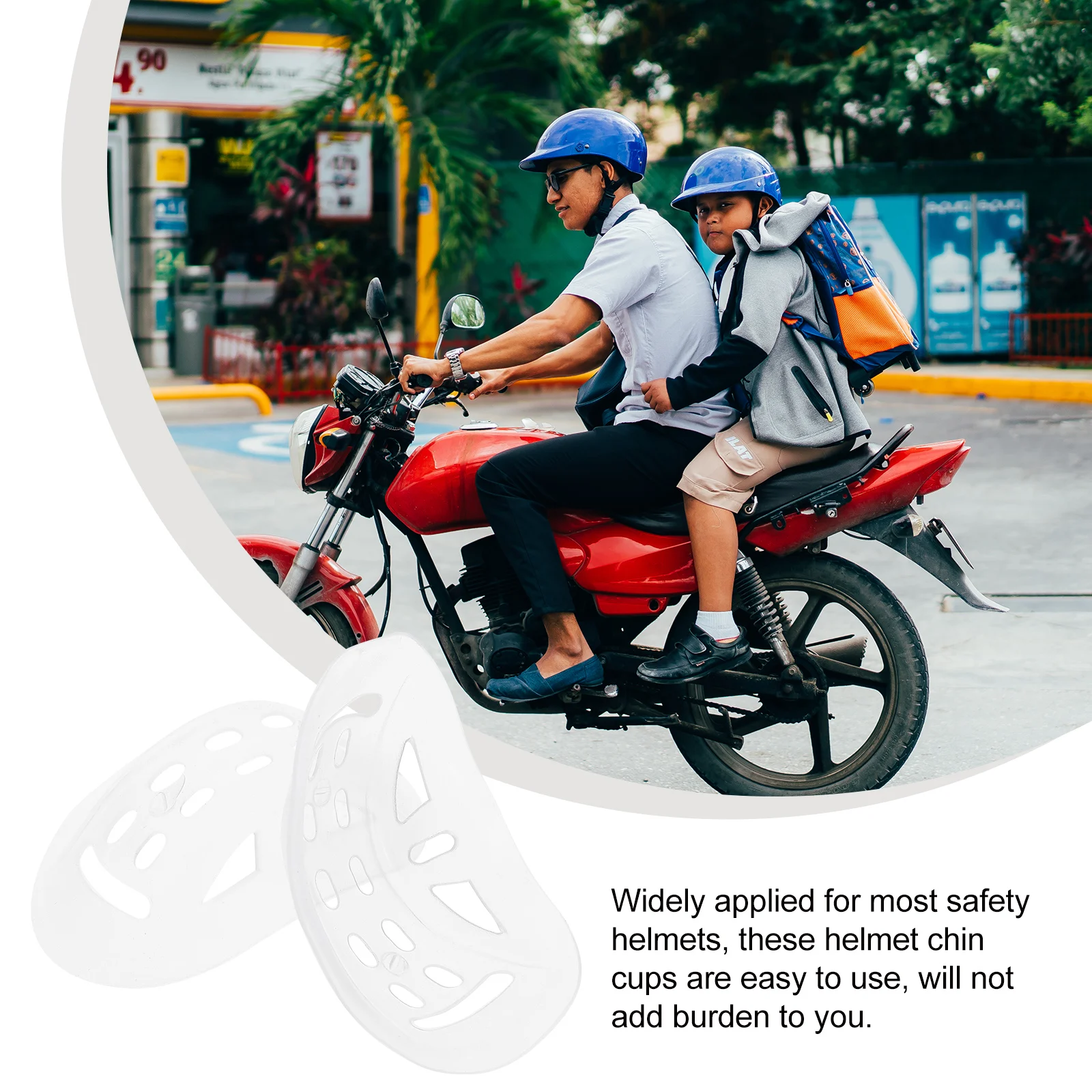 

10pcs Safety Pads Accessories 2cm Chin Strap Protective Chin Cushion For Hard Hats Protective Cushions