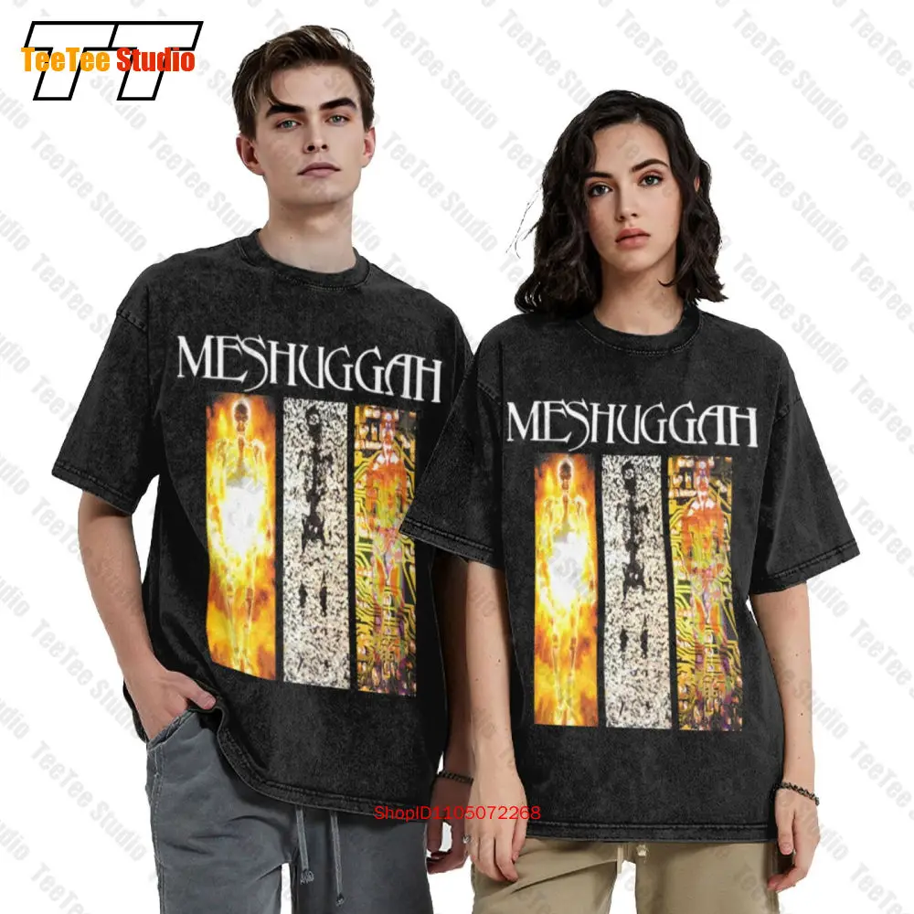 

Meshuggah 'Destroy Erase Improve' Top Vintage Oversized T-Shirt XS3K