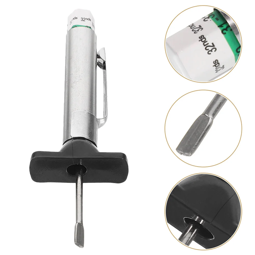 

8Pcs Tire Tread Depth Gauges Car Tire Gauge Measuring Tool Sturdy Portable for Vehicle Use Easy Tread Safety Check