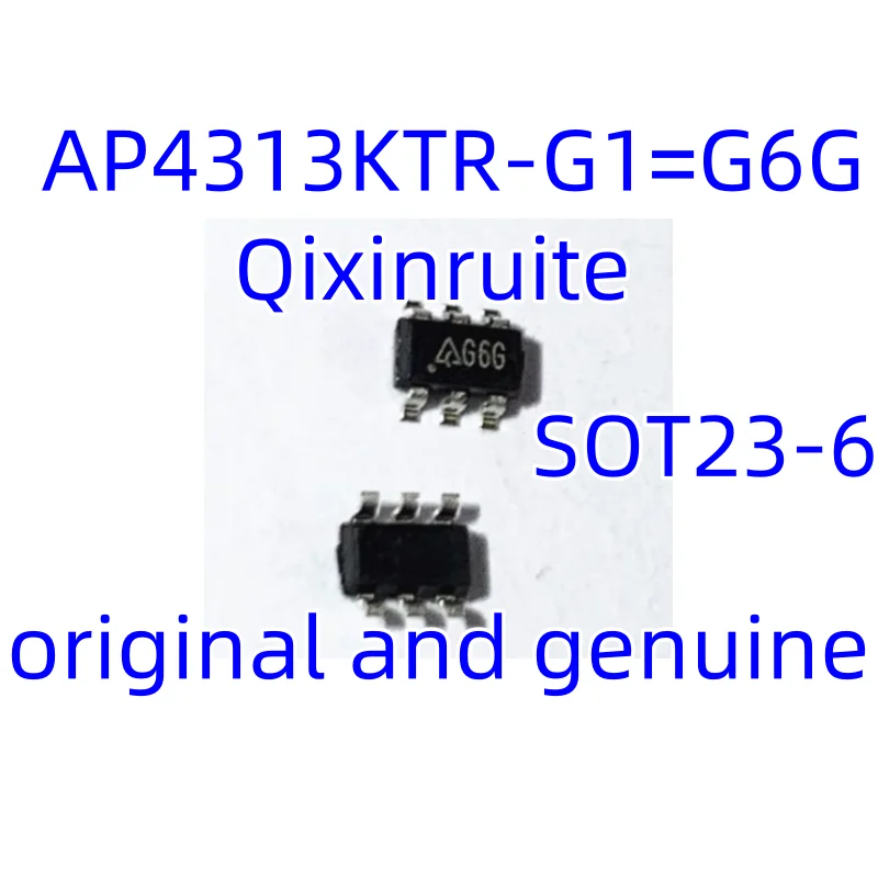 Qixinruite  New original AP4313KTR-G1=G6G SMD SOT23-6 constant current and constant voltage control chip