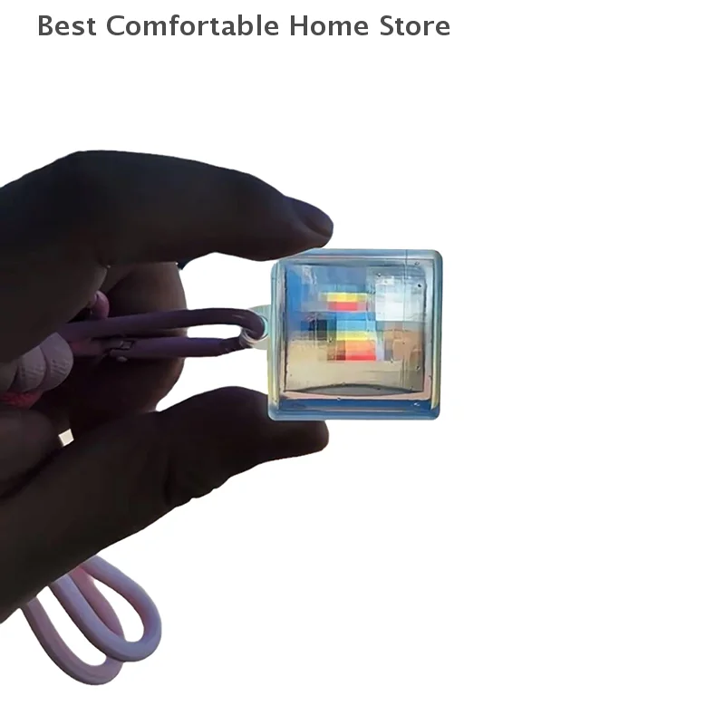 DIY Accessories: 1PC Clear Framework Keyring, Blank Acrylic Pixel Filter Keychain for Couples/Graduation/Anniversary