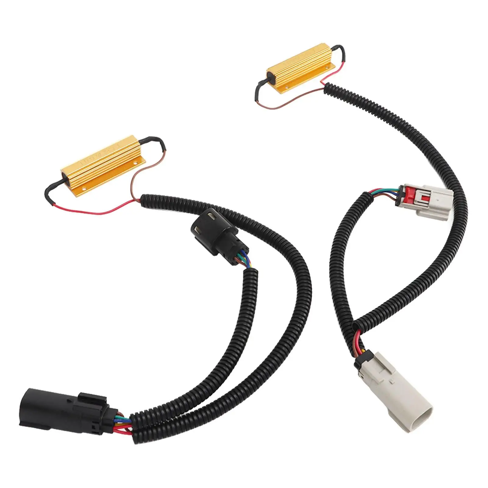 

Tail Light Conversion Harness Efficient Perfect Fit Taillight Conversion Adaptor Cable Protection for Silverado Denali