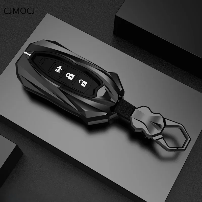 

Zinc Alloy Car Key Case Cover Holder Key Shell Buckle for Haval H2/2nd Gen Big Dog PHEV/H6/H8/Menglong