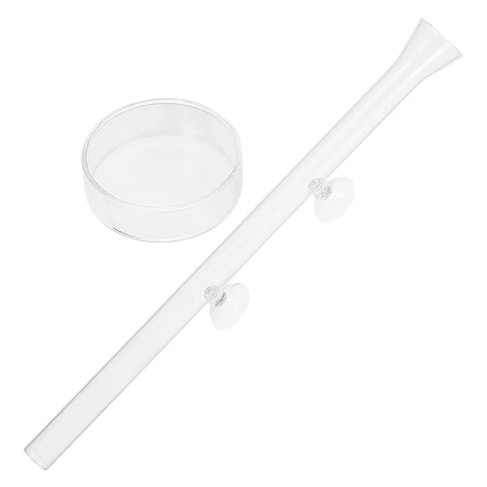 

1 set 1 Set Acrylic Transparent Supplies Tank Accessories Aquarium Fish Feeder Vacation Supplies Feeder Container Fish Tank