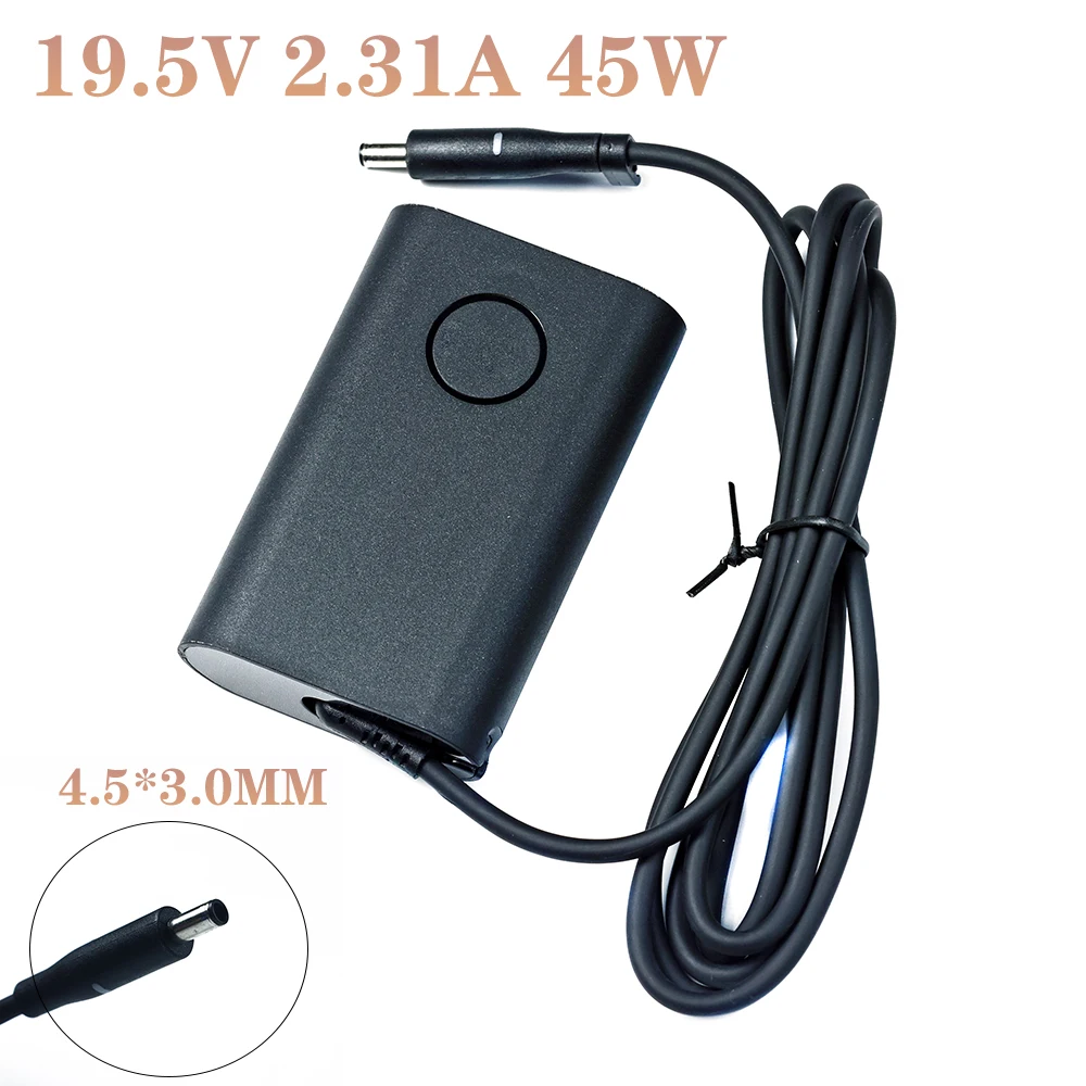 

19.5V 2.31A 45W Laptop Ac Power Adapter Charger For Dell Xps 12 13 13R 13Z 14 13-L321X 13-6928Slv Inspiron 15-3552 DC 4.5*3.0mm