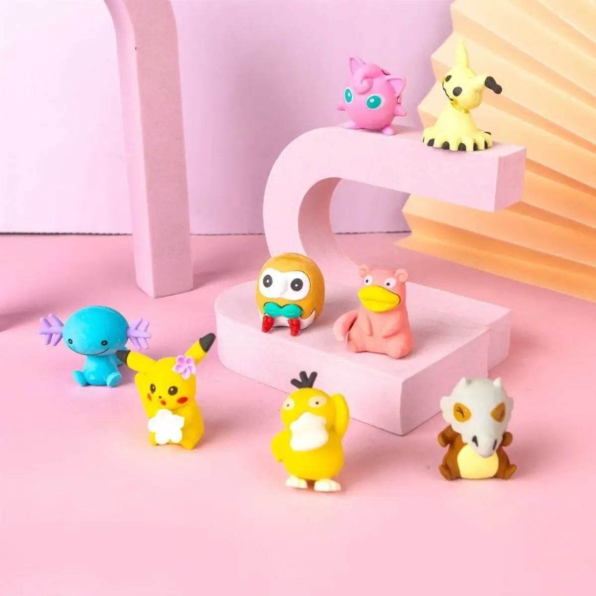 2026 New Hot Selling 32 Anime Cartoon Mystery Rubber Blind Bag Surprise Gift Rubber Cute Cartoon Stationery Lottery Gift view 6