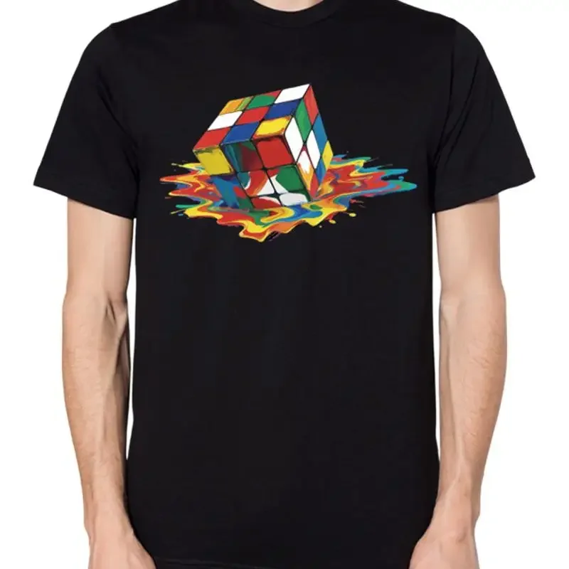 Melting Cube T Shirt Top