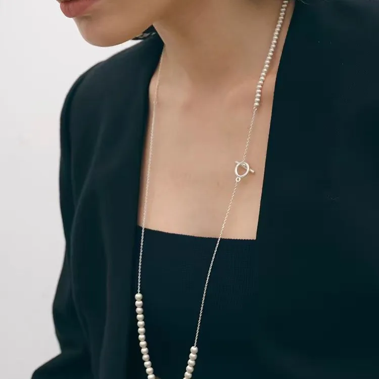 

Jenny&dave Small Niche Design Splicing Bead Stacking Chain Accessory Women's Collarbone Chain Jewelry Necklace Necklaces