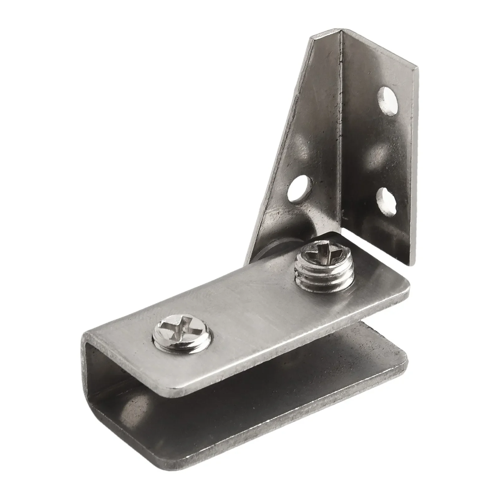 Practical Glass Hinges Magnetic Kitchen Shelves Replacement Stainless Steel 43.5x40mm Accessories Door Hardware