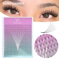 SONG LASHES Premade Fasn Pointy Base 8D 10D Eyelash Extension 0.7 0.1 Thickness Volume Fans
