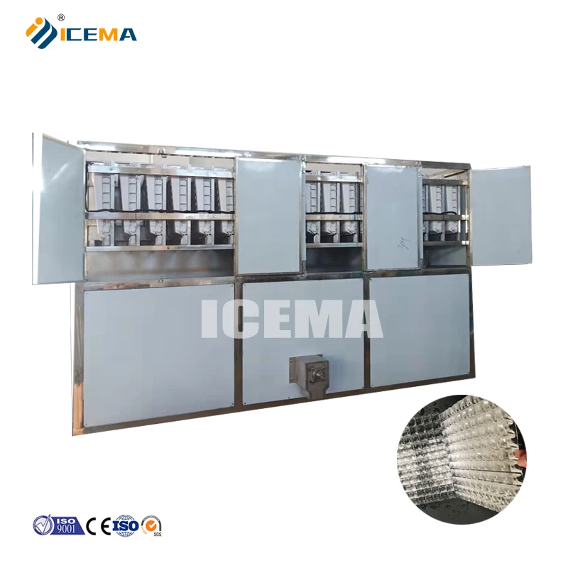 High Efficiency 5T/day Ice Cube Maker Machine Industrial Ice Cube Making Machine Cube Ice Maker Machine for Bar/Hotel