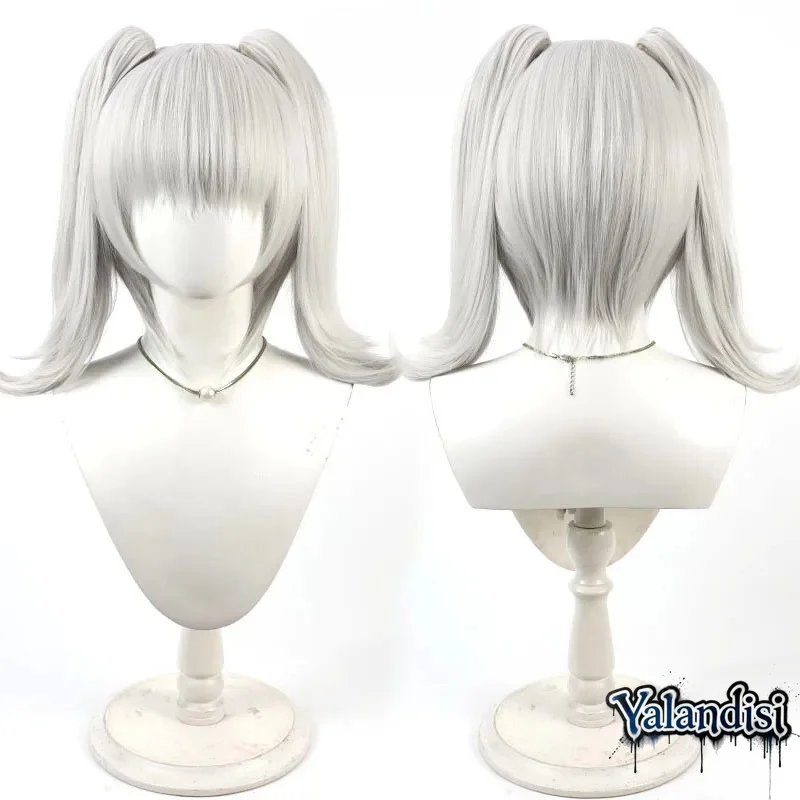 Yalandisi& NIJISANJI Virtual YouTube Vtuber AI Cos Cosplay Wig Halloween Carnival Party Props Synthetic Hair Heat Resistant Wigs