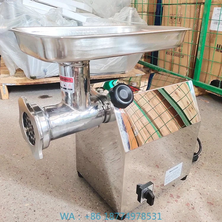 Commercial Grade High Efficiency Meat Mincer for Meat Processing Application