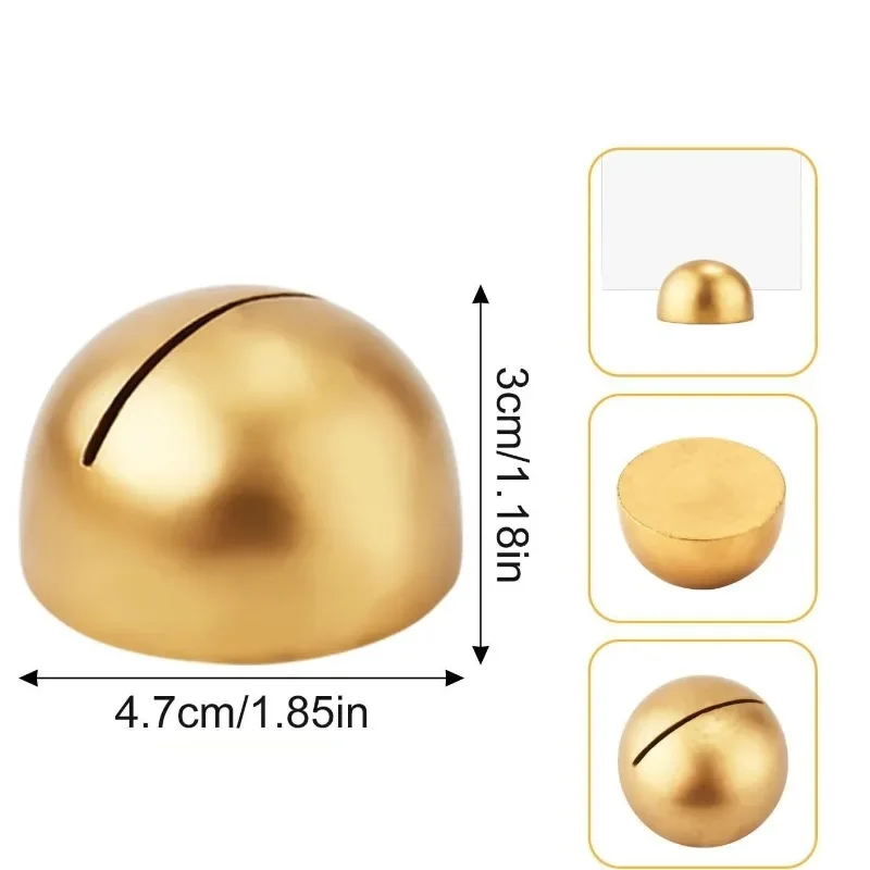 1 szt. Uchwyty na karteczka z miejscem wyrafinowany klips z numerami złoty stół stojak na bankiety do dekoracji stołu i akcesoria