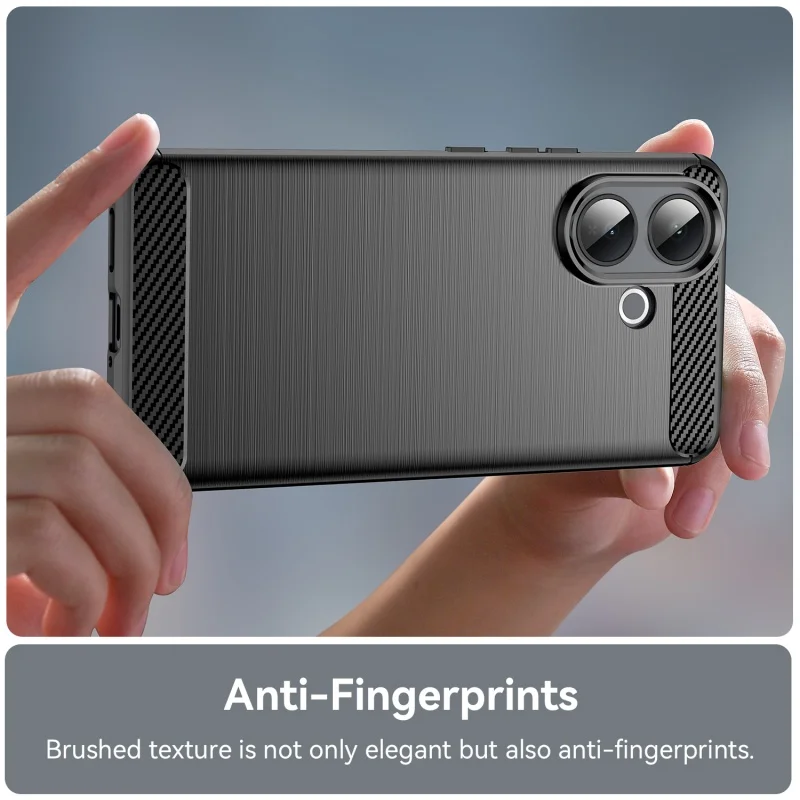 غطاء حماية لهاتف Vivo V60 Lite Vivo V60 Lite Capas درع مقاوم للصدمات مصد خلفي للهاتف من ألياف الكربون الناعمة من مادة البولي يوريثان Fundas Vivo V60 Lite