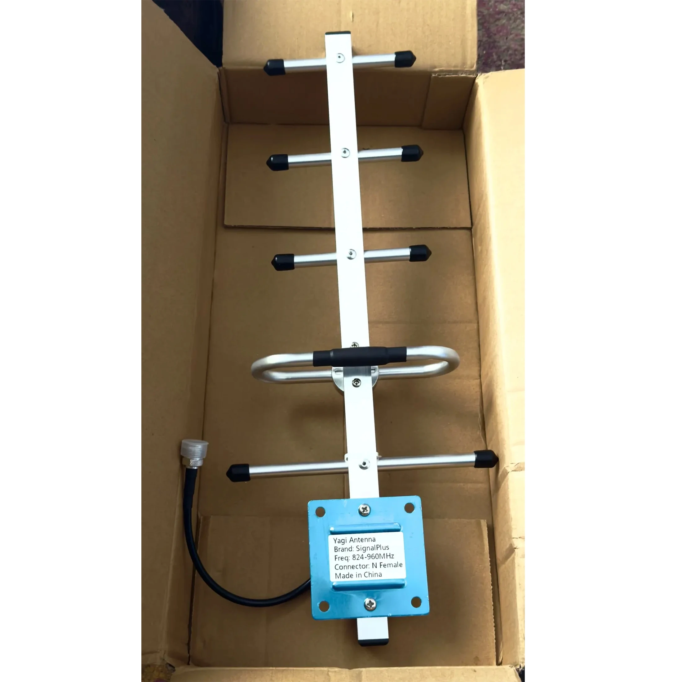 Yagi Lora-Long Range Directional Antenna, Lora, 915Mhz, HELTEC, Screw Cap, Helium Outdoor Antenna