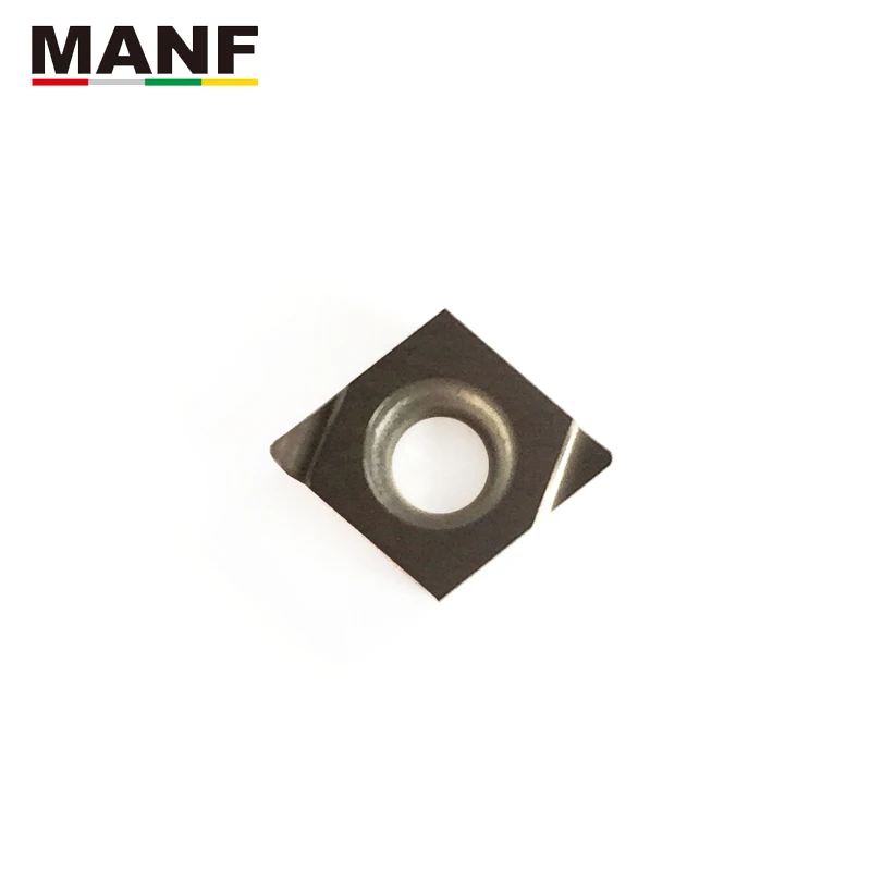 

MANF Turning Tool Carbide Inserts CCGT040102L-F indexable lathe Inserts CNC Cermet Insert Internal Turning Insetrs