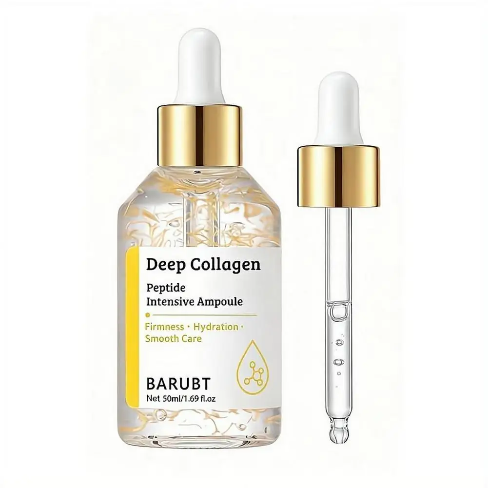 Koreanisches Seiden-Kollagen-Essenz-Serum Tiefenwirksames Peptid-Intensiv-Revitalisierendes Gesichtscreme Anti-Falten Straffende Lifting-Hautpflege 40/50ml