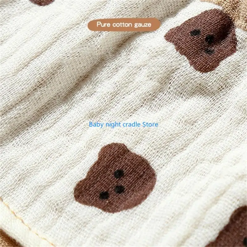 

J2FF Cotton Baby Spit up Cloth Lightweight & Absorbent Baby Bibs Newborns Burp Cloth