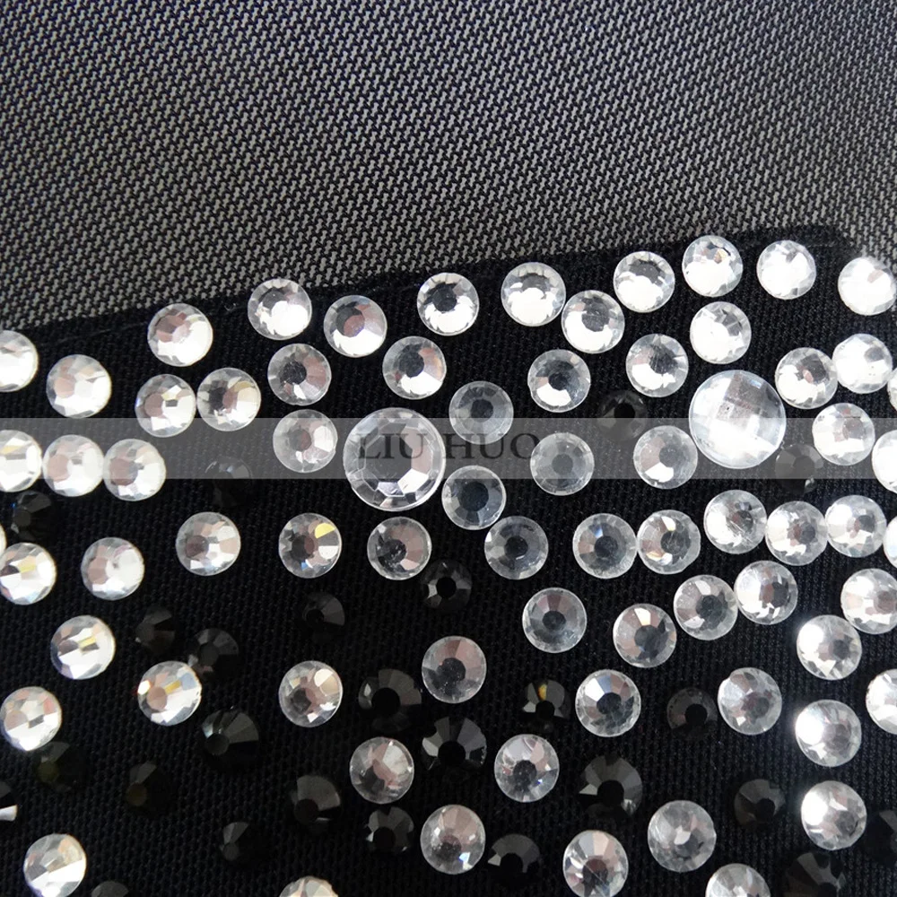 LIUHUO femmes filles Costume Performance gymnastique rythmique Ballet compétition justaucorps patinage artistique sur glace robe danse noir adolescents