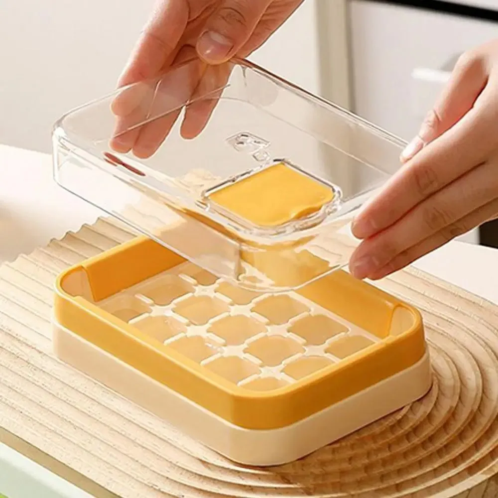

Durable Food Grade Ice Cube Mold Freezing Ice-Making Household Reusable Stackable Ice Tray Mold Whiskey