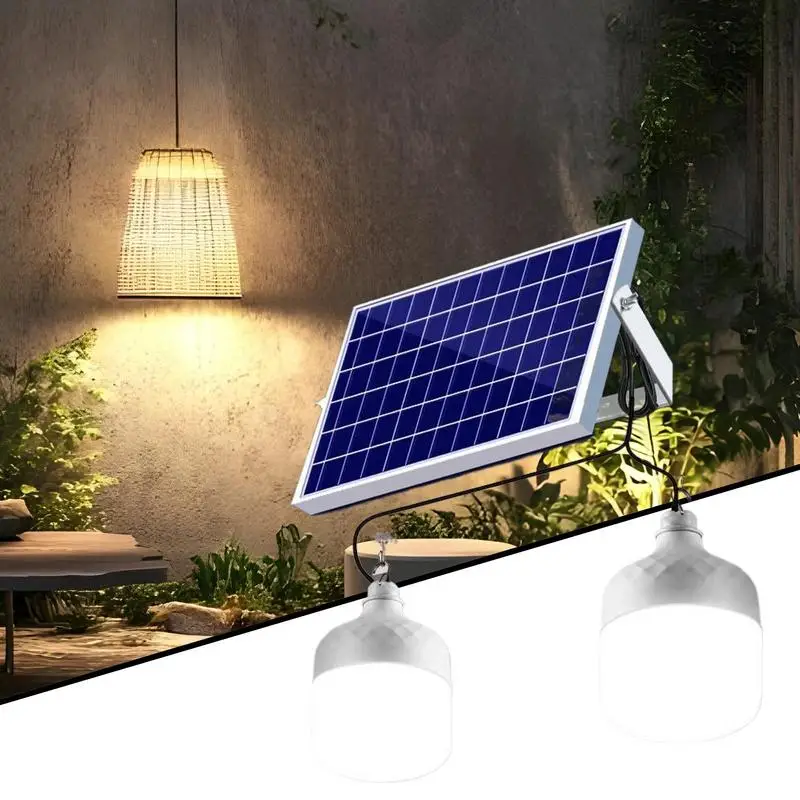 Solar Powered Lamp Rechargeable Portable Solar Light Home Sensor Street Lighting IP65 Waterproof For Farm Garage Night Garden