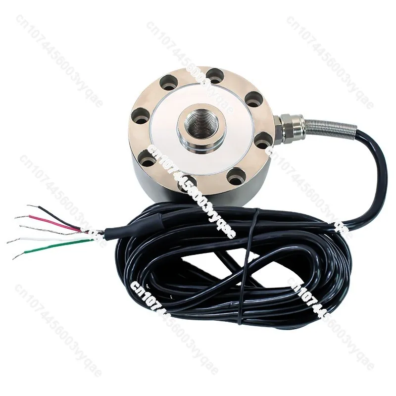 DYLF-102 Spoke Type Compression Load Cell, Alloy Steel Round Weighing Sensor 50kg-500t for Industrial Scale Equipment