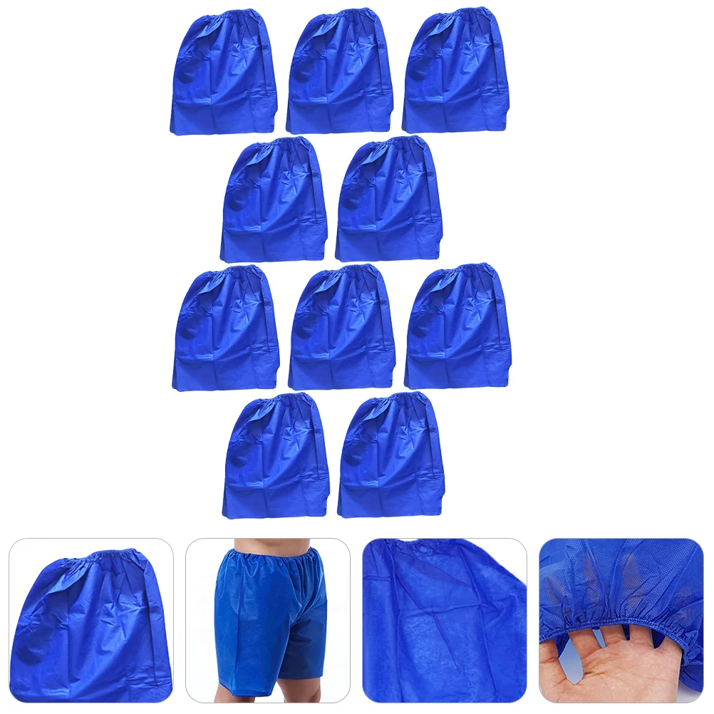 10pcs Urine Leakage Men\'s Pants Disposable Moisture-absorbing Period Briefs Useful Sauna Pants