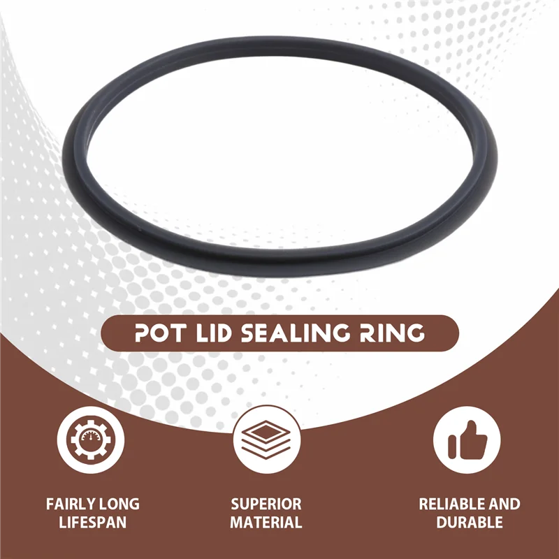 Anillo de sellado de tapa de olla A05G para Monsieur Cuisine, accesorios para mezcladores, herramienta de cocina, anillos protectores, juntas de sellado