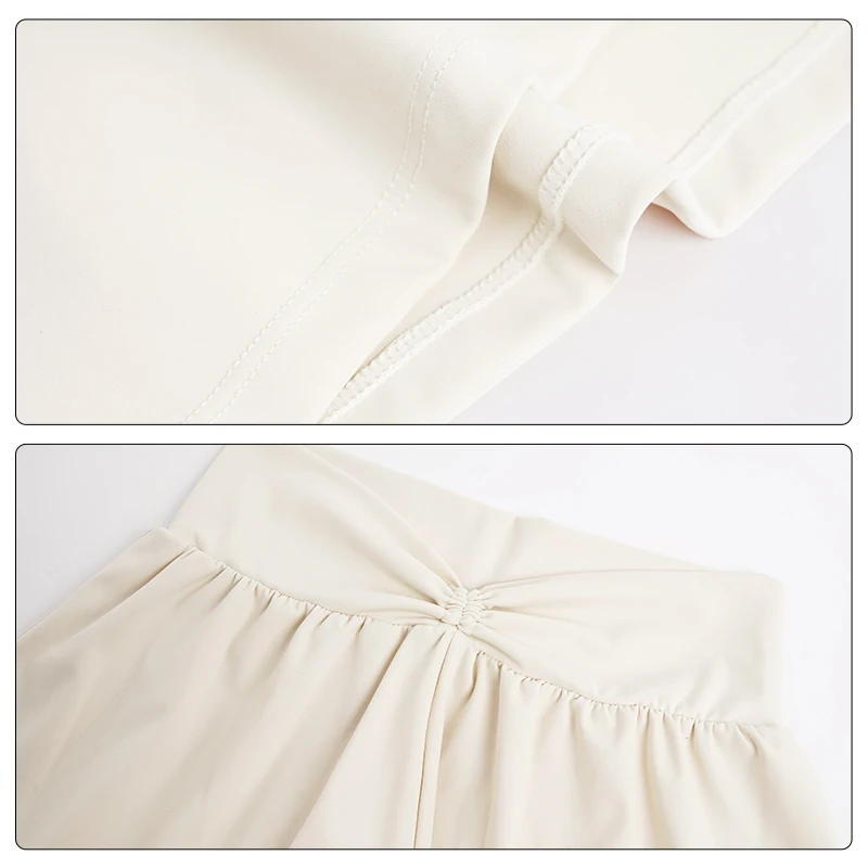 女性ソリッドナイロンカジュアルショーツ裏地付きハイウエストダンスショーツガールランニングショートパンツジョギングワークアウトスポーツジムショーツ