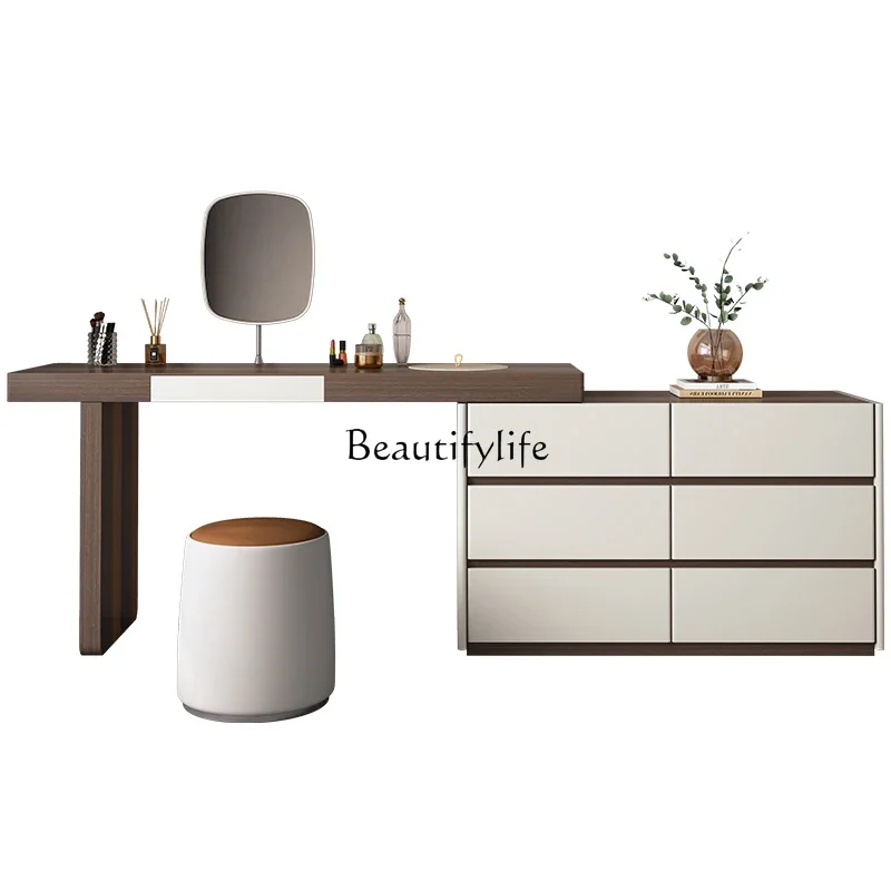 

yj5Italian minimalist dresser with chest modern minimalist small apartment bedroom