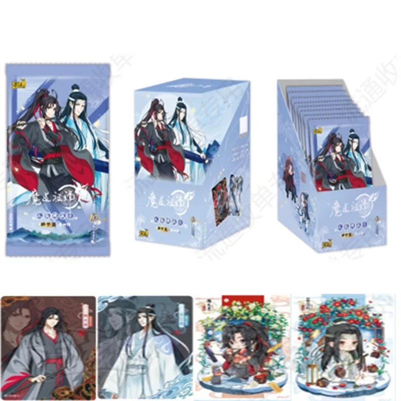 

2025New KAYOU Genuine Mo Dao Zu Shi Drunk Dreams Signature Card Wei Wuxian Lan Wangji Collection Game Card for Kids Holiday Gift
