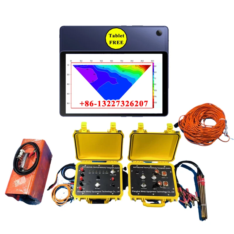 NEW ERT resistivity meters for ground water exploration underground water detection finder locator detector