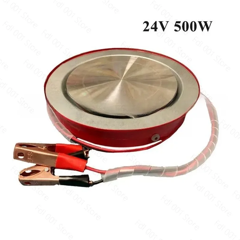 For  Newly upgraded 500W24V DC electric heating stove/induction cooker 24V truck use/24V battery use/sun