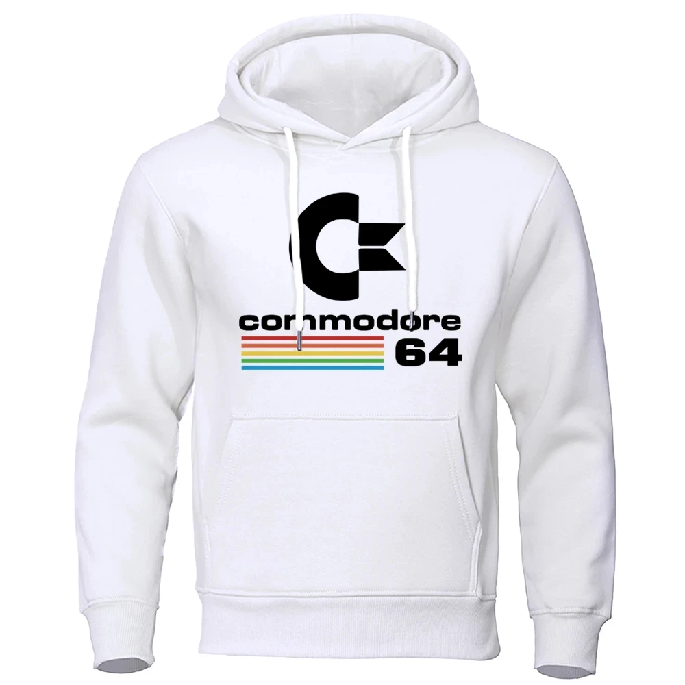 Comfortable Men Tracksuit Autumn Winter Male Hoodie Sweatshirts Commodore 64 Cool Clothing Long sleeve Hoodies Street Hooded