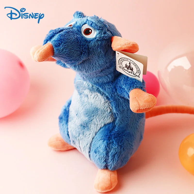 Boneka Tikus Ratatouille Disney Remy Kawaii 30cm, Mainan Boneka Hewan, Figur Dekorasi Kamar, Barang Anime, Hadiah Natal untuk Anak-anak
