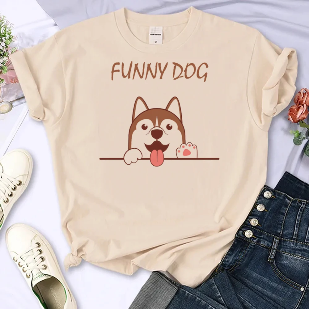 

Pug t shirt women Japanese summer anime t shirt girl streetwear funny anime clothing