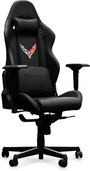 Gamingstoel, verstelbare en volledig verstelbare stoel, magnetische traagschuimkussens, soft-touch 4D verstelbare armen.