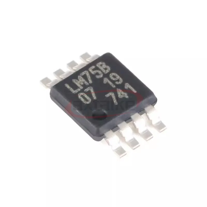 5PCS LM75BDP,118 LM75 LM75B LM75BDP VSSOP8 MSOP SMD IC Digital Temperature Sensor And Thermal Watchdog IC