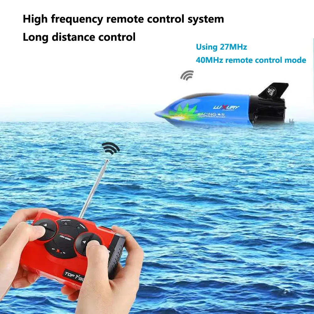 2.4g Mini Rc Boat  Toy 3314 Waterproof Radio  Submarine Model Children'S Toys On Water Boat  Gifts Toy For Kids Boys Girls Gift